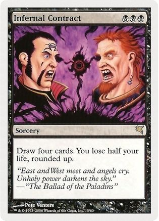 Infernal Contract (PSAL-013) [Magic Encyclopedia 2005 (Salvat/Hachette)]