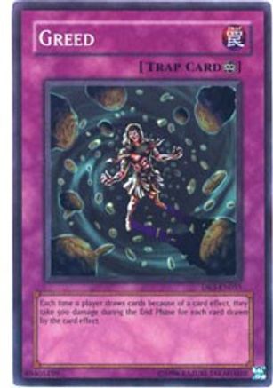 Greed (Super Rare) (DR3-EN055) - Dark Revelation Volume 3 Unlimited