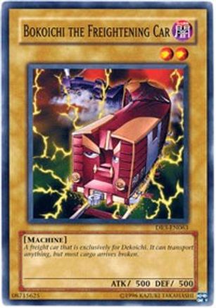 Bokoichi the Freightening Car (Common) (DR3-EN063) - Dark Revelation Volume 3 Unlimited