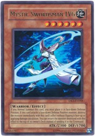 Mystic Swordsman LV6 (Ultra Rare) (DR3-EN068) - Dark Revelation Volume 3 Unlimited