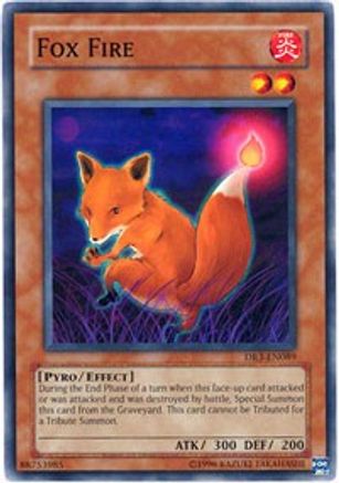 Fox Fire (Common) (DR3-EN089) - Dark Revelation Volume 3 Unlimited
