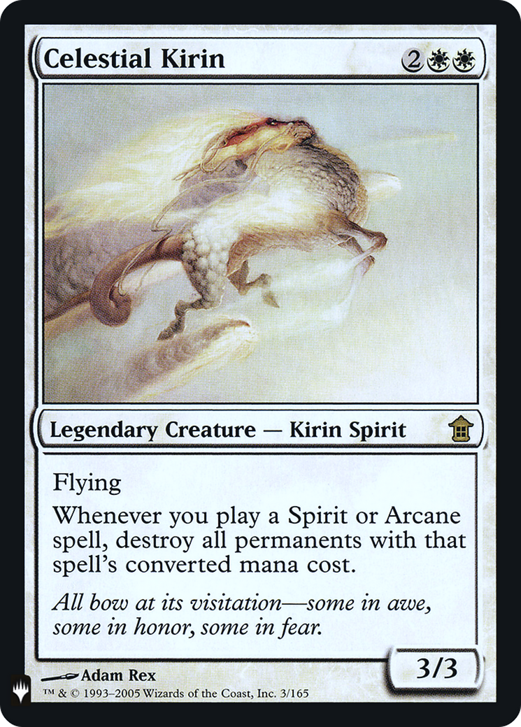 Celestial Kirin (LIST-003) [The List] Foil