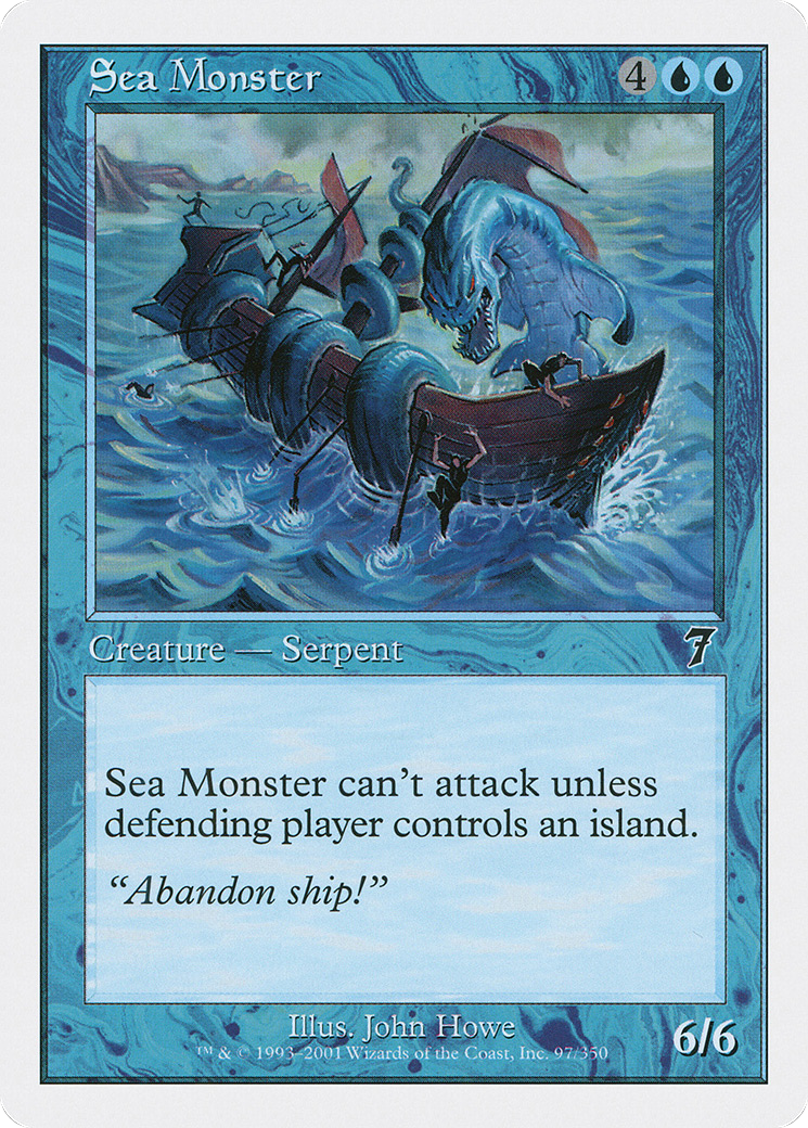 Sea Monster (7ED-097) [7th Edition]