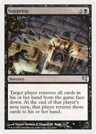Suppress (PSAL-026) [Magic Encyclopedia 2005 (Salvat/Hachette)]