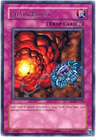 Chain Burst (Rare) (DR3-EN116) - Dark Revelation Volume 3 Unlimited