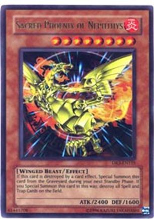 Sacred Phoenix of Nephthys (Ultra Rare) (DR3-EN125) - Dark Revelation Volume 3 Unlimited