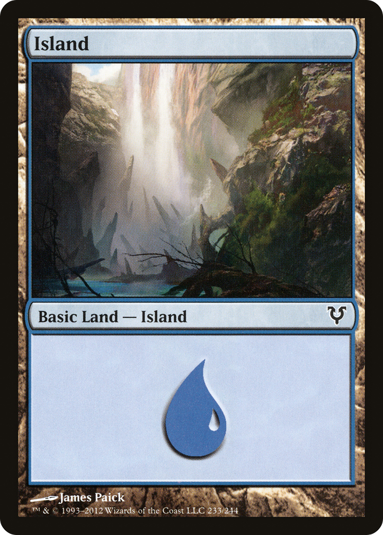 Island (AVR-233) [Avacyn Restored]