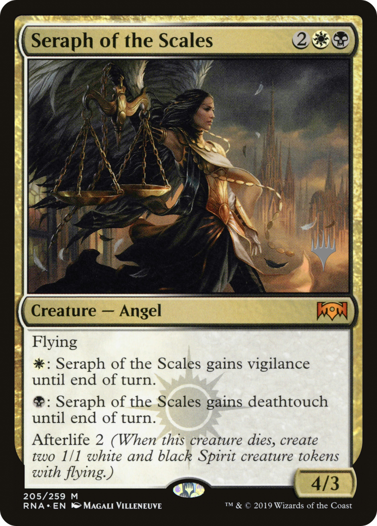 Seraph of the Scales (PPELD-205) [Promo Pack: Ravnica Allegiance Promos]