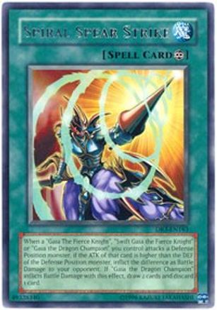 Spiral Spear Strike (Rare) (DR3-EN163) - Dark Revelation Volume 3 Unlimited