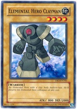 Elemental Hero Clayman (Common) (DR3-EN183) - Dark Revelation Volume 3 Unlimited