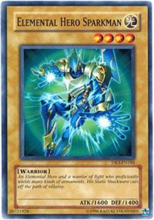 Elemental Hero Sparkman (Common) (DR3-EN184) - Dark Revelation Volume 3 Unlimited