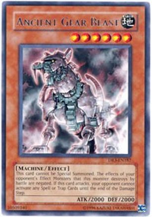 Ancient Gear Beast (Rare) (DR3-EN187) - Dark Revelation Volume 3 Unlimited