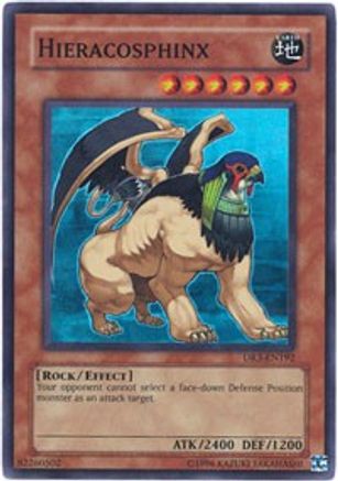 Hieracosphinx (Super Rare) (DR3-EN192) - Dark Revelation Volume 3 Unlimited