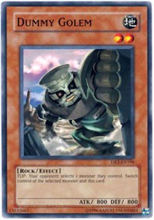 Dummy Golem (Common) (DR3-EN196) - Dark Revelation Volume 3 Unlimited
