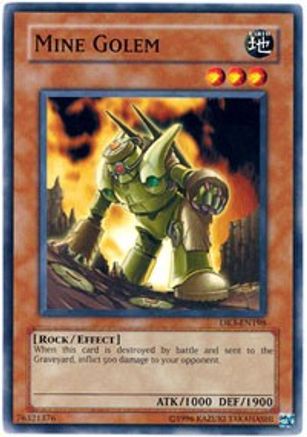 Mine Golem (Common) (DR3-EN198) - Dark Revelation Volume 3 Unlimited