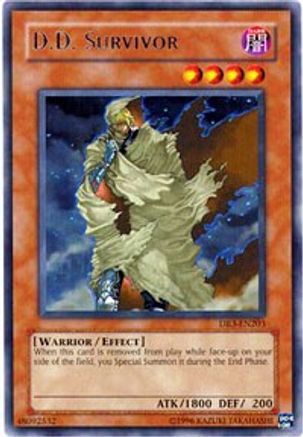 D.D. Survivor (Rare) (DR3-EN203) - Dark Revelation Volume 3 Unlimited