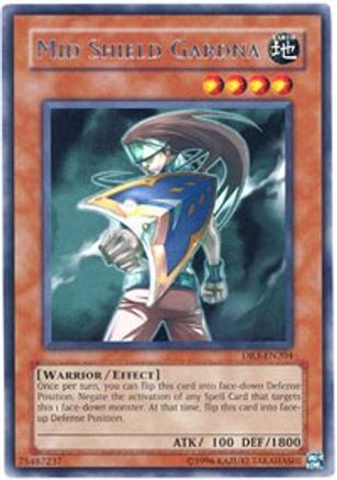 Mid Shield Gardna (Rare) (DR3-EN204) - Dark Revelation Volume 3 Unlimited