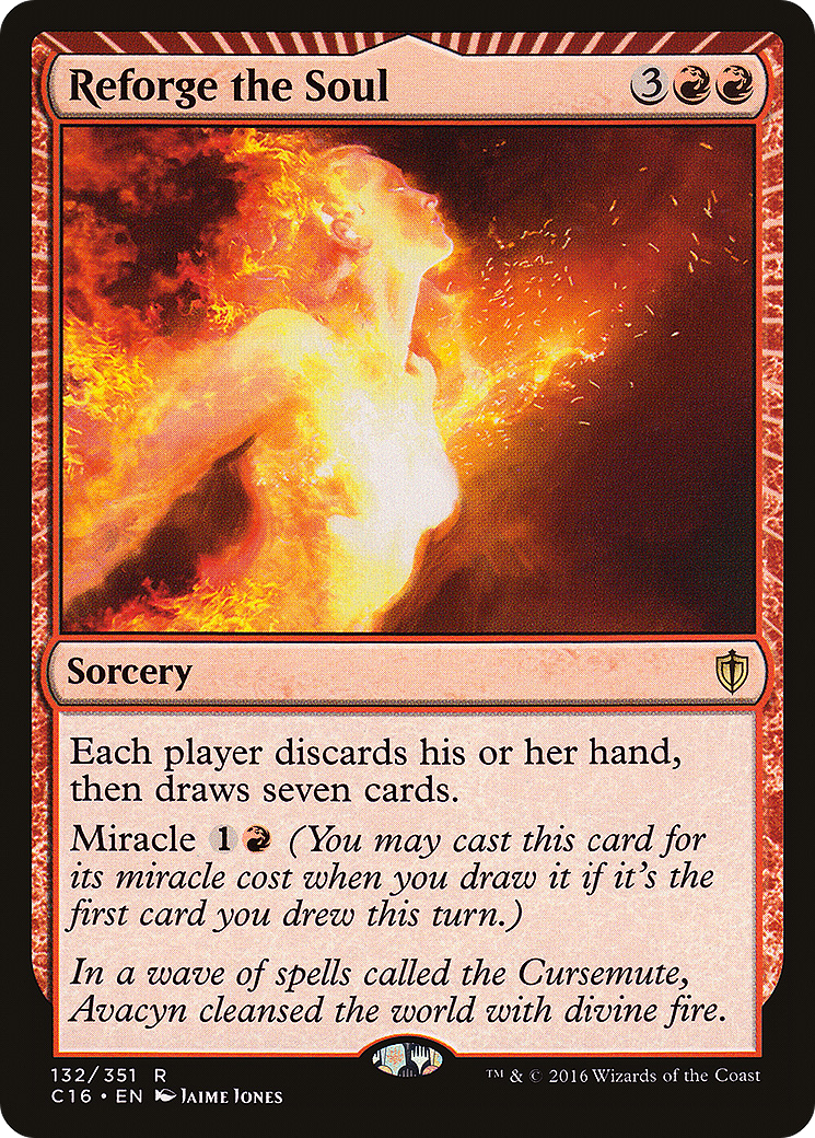 Reforge the Soul (C16-132) [Commander 2016]
