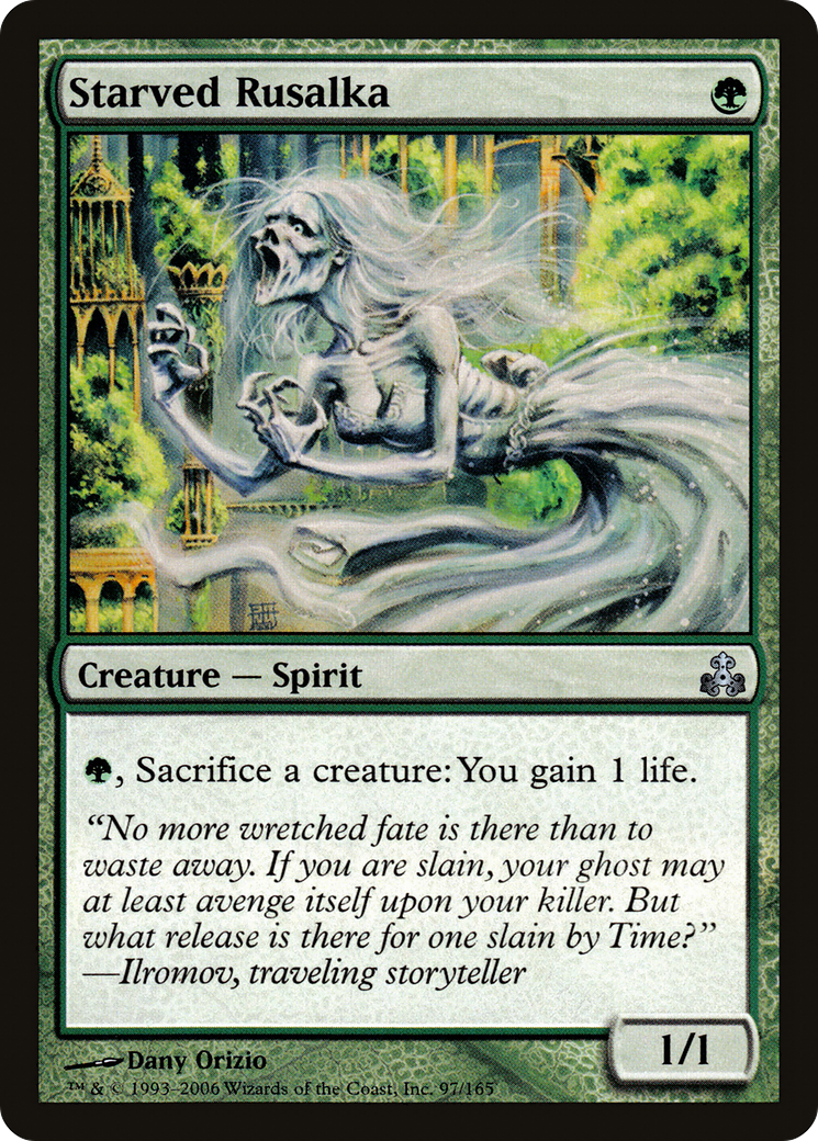 Starved Rusalka (GPT-097) [Guildpact]