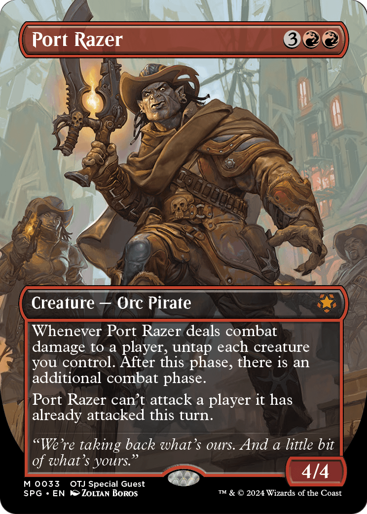 Port Razer (Borderless) (SPG-033) [Special Guests]