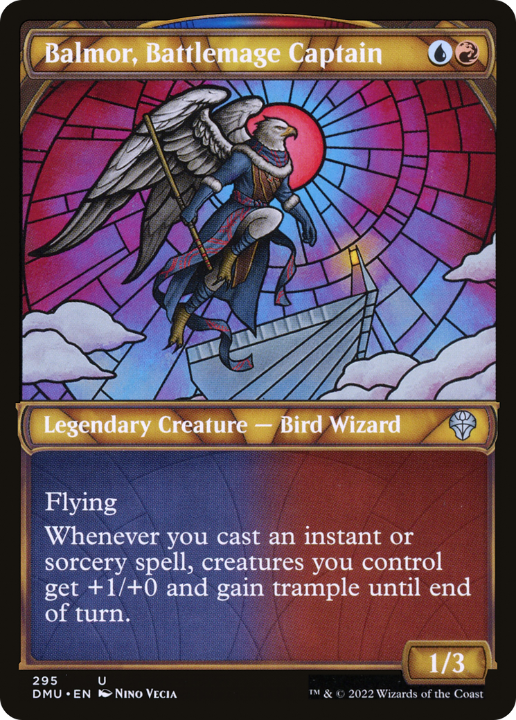 Balmor, Battlemage Captain (Showcase) (DMU-295) [Dominaria United] Foil
