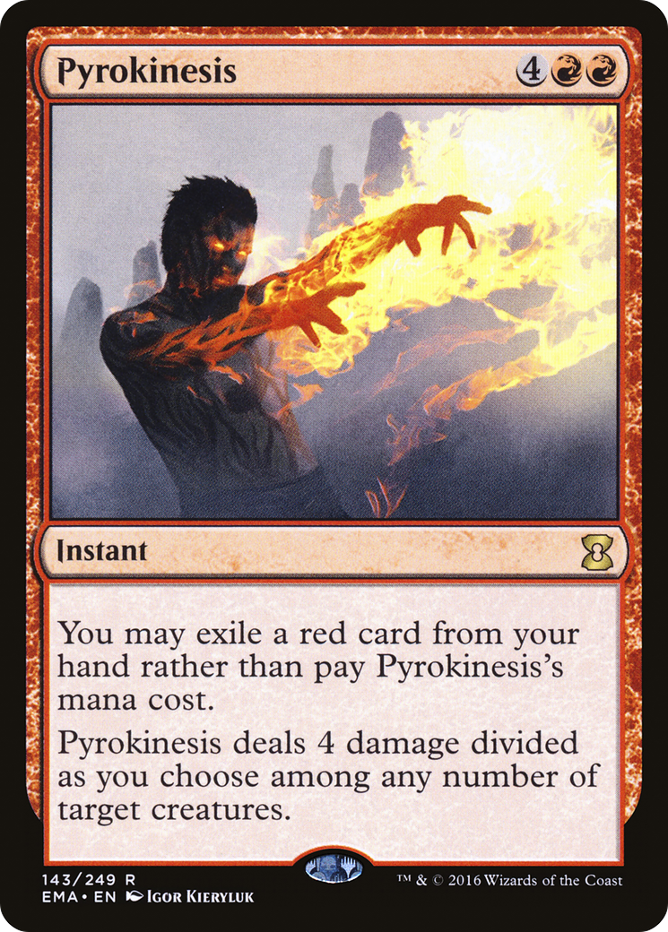 Pyrokinesis (EMA-143) [Eternal Masters] Foil