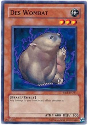Des Wombat (Common) (DR3-EN211) - Dark Revelation Volume 3 Unlimited