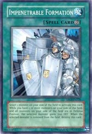 Impenetrable Formation (Common) (DR3-EN228) - Dark Revelation Volume 3 Unlimited