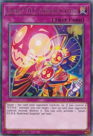 Joruri-P.U.N.K. Nashiwari Surprise (Rare) (GRCR-EN012) - The Grand Creators 1st Edition