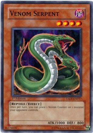 Venom Serpent (Common) (TAEV-EN017) - Tactical Evolution 1st Edition