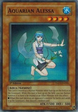 Aquarian Alessa (Super Rare) (TAEV-EN020) - Tactical Evolution Unlimited
