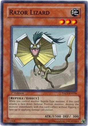 Razor Lizard (Common) (TAEV-EN036) - Tactical Evolution Unlimited
