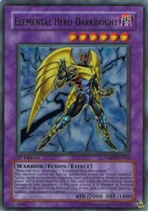 Elemental Hero Darkbright (Ultra Rare) (TAEV-EN042) - Tactical Evolution 1st Edition