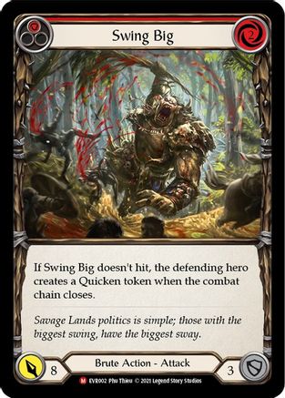 Swing Big (EVR002) - Everfest 1st Edition Rainbow Foil