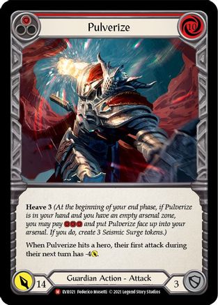 Pulverize (EVR021) - Everfest 1st Edition Rainbow Foil