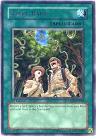 Snake Rain (Rare) (TAEV-EN052) - Tactical Evolution Unlimited