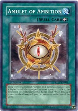 Amulet of Ambition (Common) (TAEV-EN061) - Tactical Evolution 1st Edition