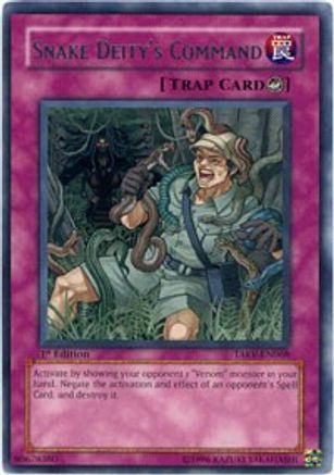 Snake Deity's Command (Rare) (TAEV-EN068) - Tactical Evolution Unlimited