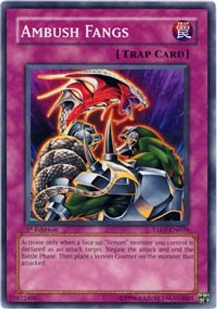 Ambush Fangs (Common) (TAEV-EN070) - Tactical Evolution 1st Edition