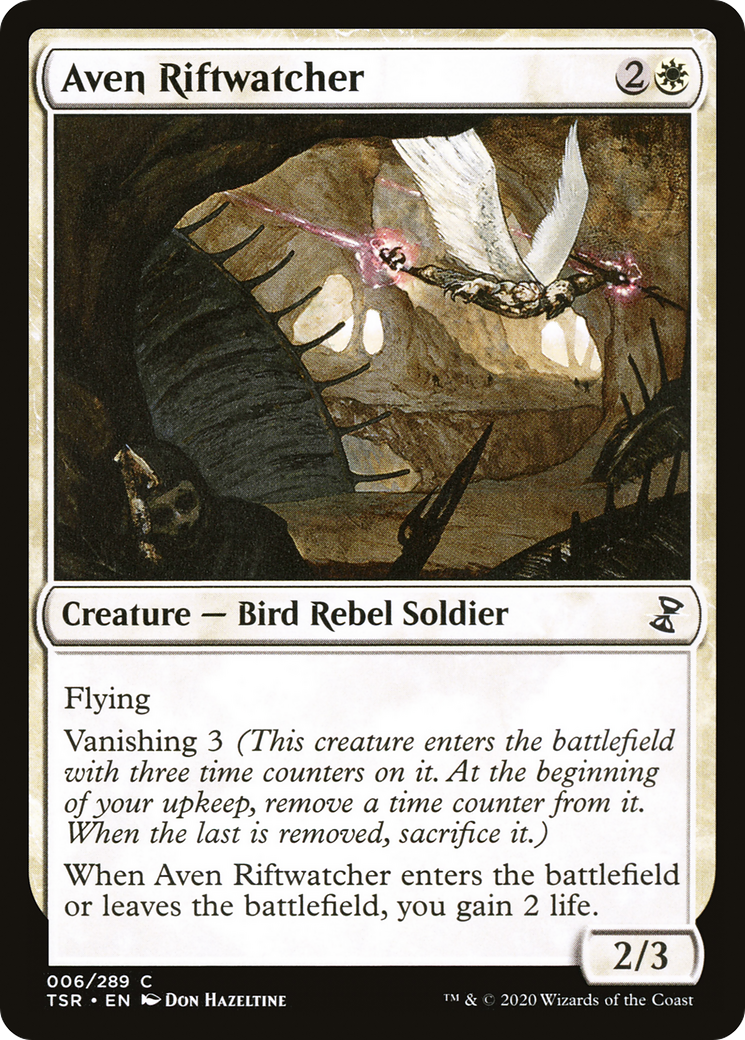 Aven Riftwatcher (TSR-006) [Time Spiral Remastered]