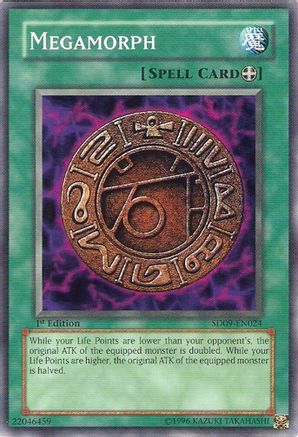 Megamorph (Common) (SD09-EN024) - Structure Deck: Dinosaur's Rage 1st Edition
