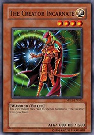 The Creator Incarnate (Common) (SDRL-EN015) - Structure Deck: Rise of the Dragon Lords 1st Edition