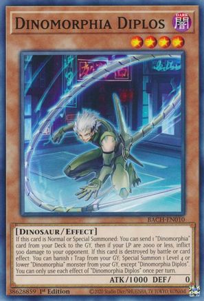 Dinomorphia Diplos (Common) (BACH-EN010) - Battle of Chaos 1st Edition
