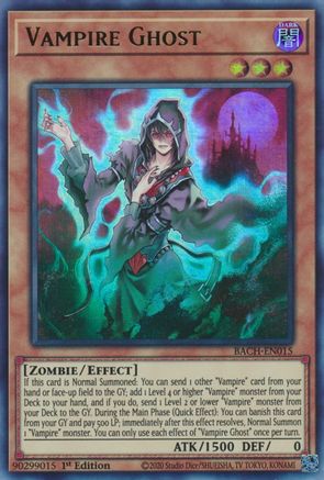 Vampire Ghost (Ultra Rare) (BACH-EN015) - Battle of Chaos 1st Edition