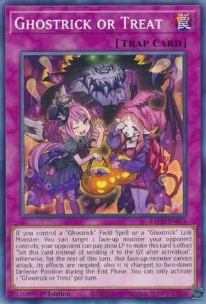 Ghostrick or Treat (Common) (BACH-EN076) - Battle of Chaos 1st Edition