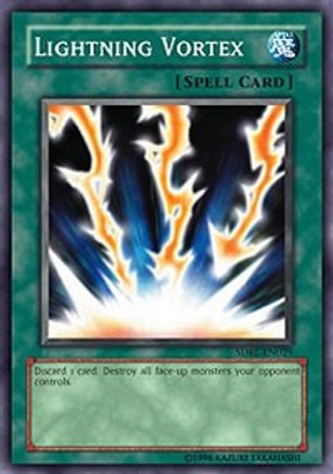 Lightning Vortex (Common) (SDRL-EN029) - Structure Deck: Rise of the Dragon Lords 1st Edition