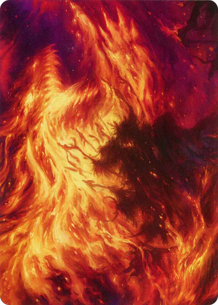 Stoke the Flames // Stoke the Flames (AMOM-038) (Borderless) [March of the Machine Art Series]