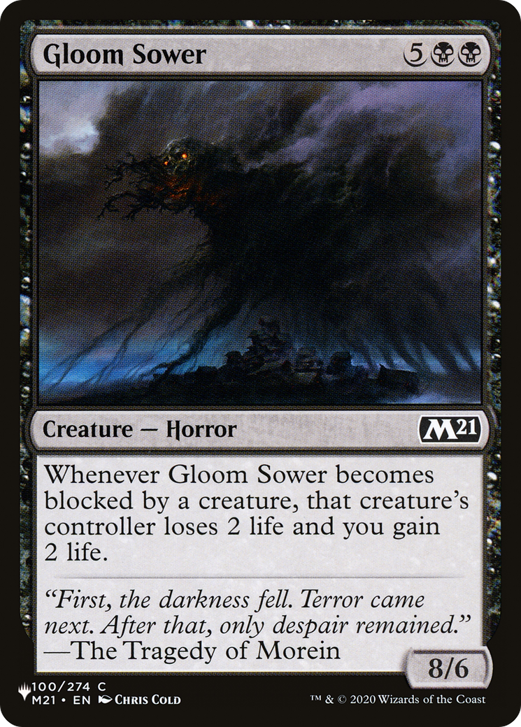 Gloom Sower (LIST-100/274) [The List]