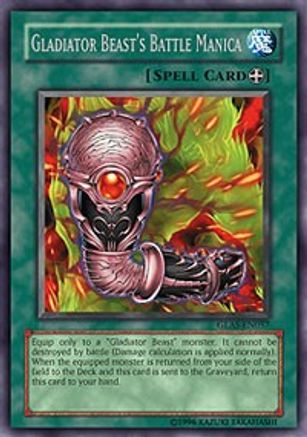 Gladiator Beast's Battle Manica (Rare) (GLAS-EN057) - Gladiator's Assault 1st Edition