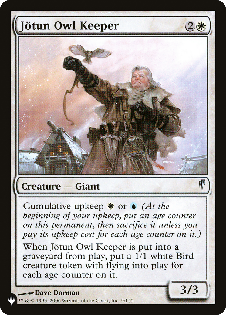 Jotun Owl Keeper (LIST-9/155) [The List]